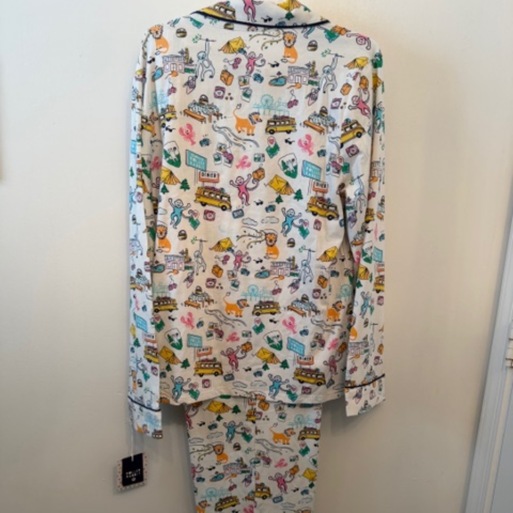 Roller Rabbit x Target Roadtrip Pajamas Size M - NEW w/tags - Picture 6 of 6